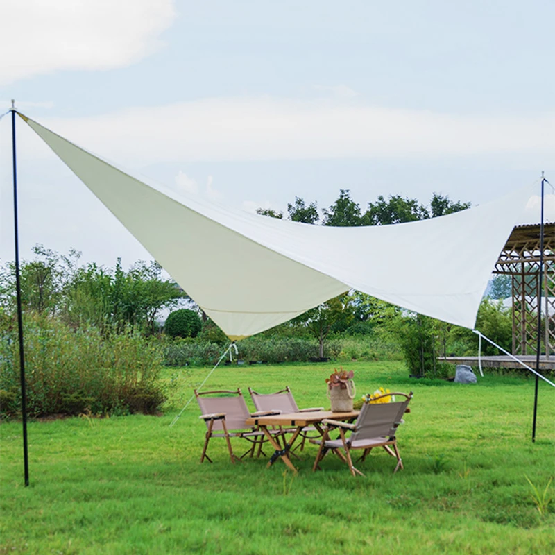 

S-4 Изысканная большая уличная УФ-солнцезащитная палатка с навесом из ткани Оксфорд для кемпинга, пикников, использования в отеле на лето