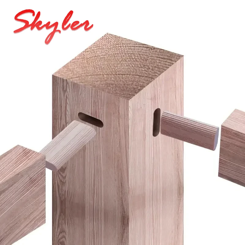 Domino 100/Bag Solid Wood DIY Stripes Tenon Biscuit Joinery Beech Nail Cork For Woodwork Block Wood Board Furniture Butt Tool