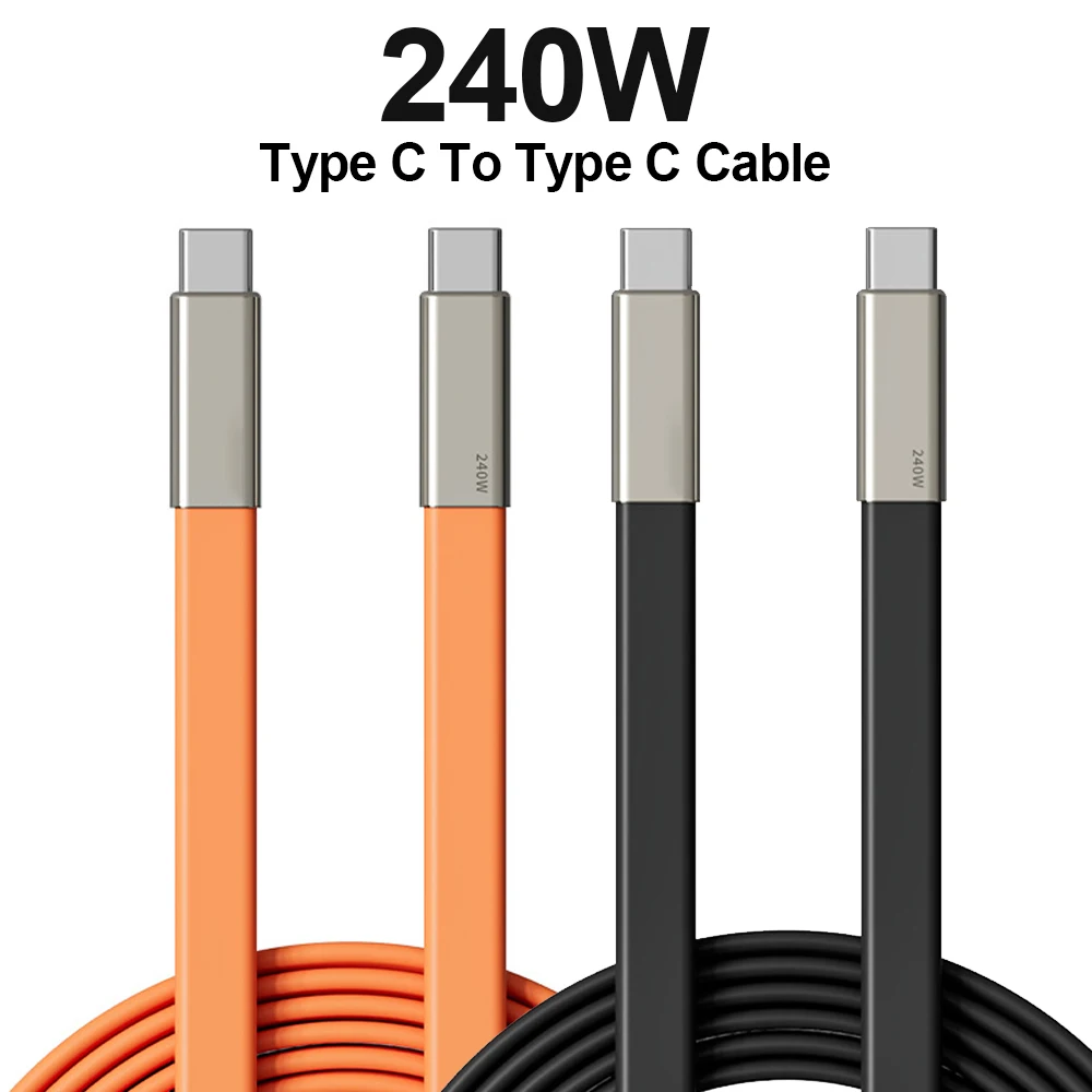 240W Liquid Silicone Type C To Type C Fast Charging Cable With Foldable Phone Stand OTG Adapter For iphone 17 16 15 Pro Samsung