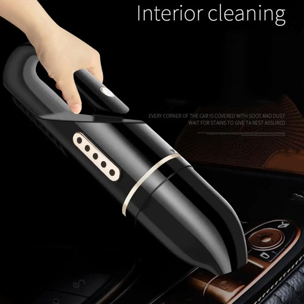 4500Pa Wireless Vacuum Cleaner 120W Protable Vacuum Cleaner Mini Car Handheld Vaccum Cleaners Power Suction For Car & Home