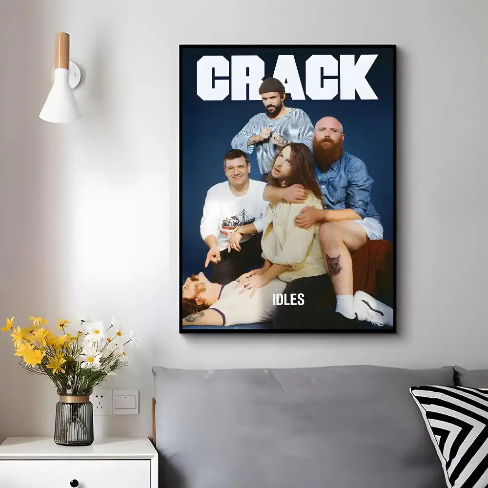 Post-Punk Band I-idles Poster Trendy Aesthetic Wall Decor for Dorm & Bedroom