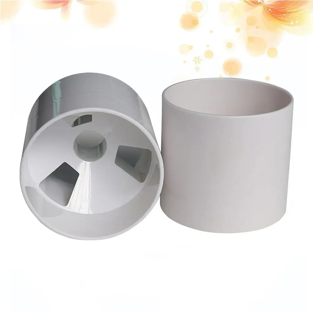 Golf Putting Practice Cup Plastic Hole Flag Pole Tool Indoor Chipping White Mini