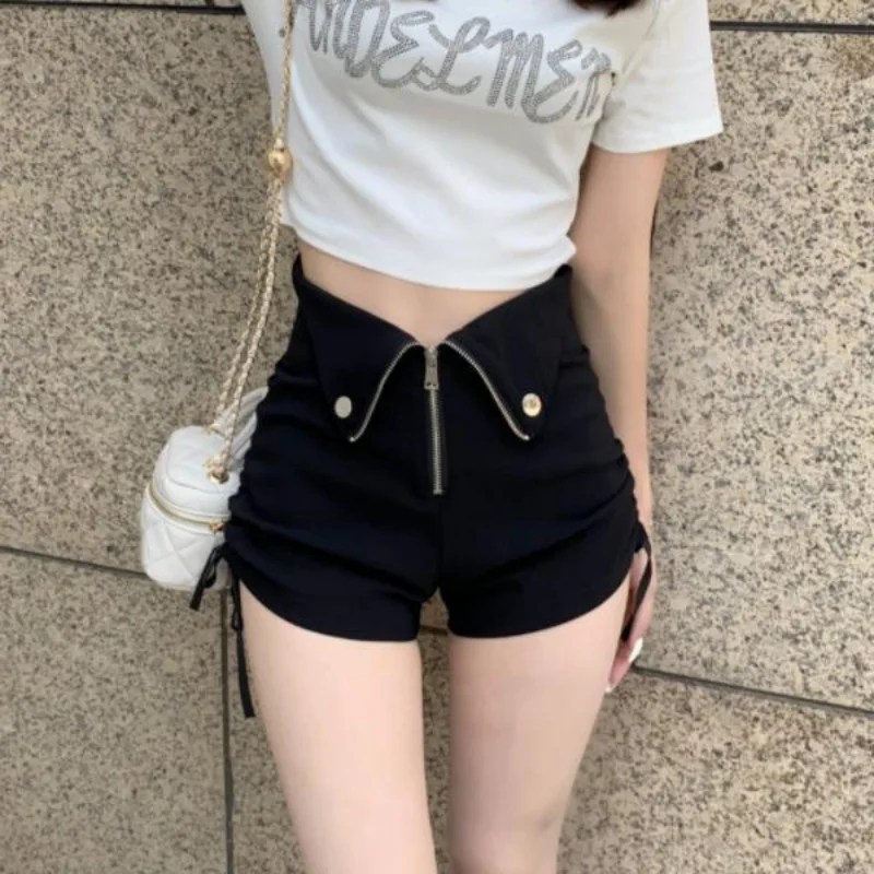 Booty Sexy Tight Womens Shorts High Waist Short Pants for Women To Wear Mini Skinny Clothes Cheap Outdoor Aesthetic Normal Hot