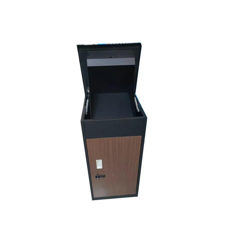 Mailbox outdoor large space storage cabinet modern simple style all-steel household express
