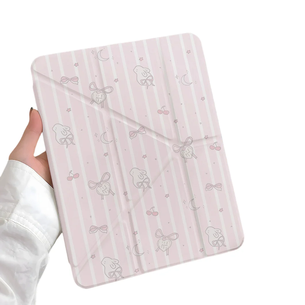 

Чехол для планшета с лунным кроликом и слотом для ручки для iPad Pro 2024 2022 2021 2020 2019 2018 2017 11 10 9 8 7 6 5 Air7 6 5 4 3 2 1 Cover