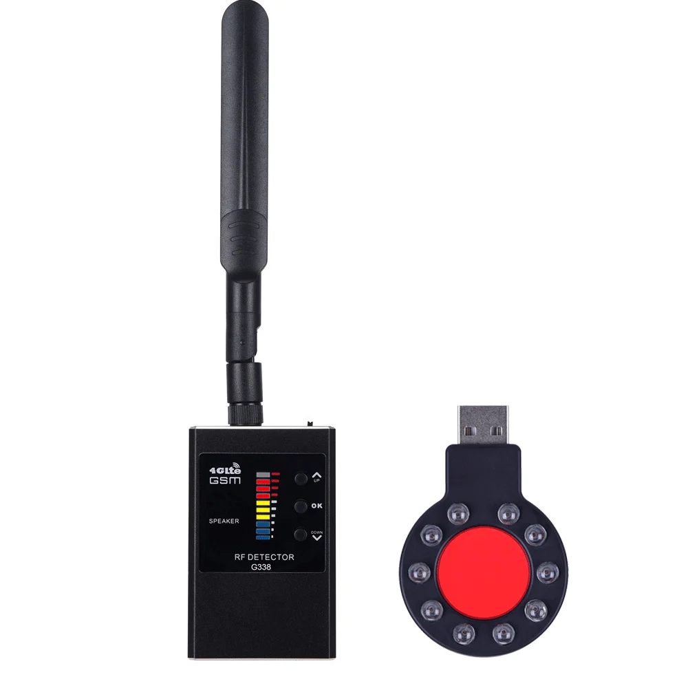G318 Anti Eavesdropping Detectors GSM Device Anti Spy Hidden Camera Finder Bug Wireless RF Signal Monitoring GPS Tracker Scanner