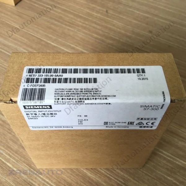 

6es7 323-1bl00-0aa0 6es73231bl000aa0 Совершенно новый оригинальный точечный ПЛК