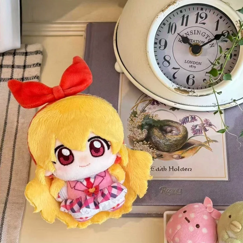 

In Stock 10cm Aikatsu!‌ Hoshimiya Ichigo Cotton Doll Plush Stuffed Toy Anime Periphery Cute Doll Collection Decoration Gift