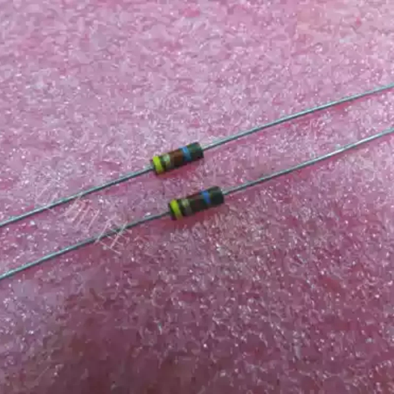 10-100pcs Imported RCR07G562JS 5.6K 1/4W Carbon Core Non-inductive Resistor Color-coded Resistor