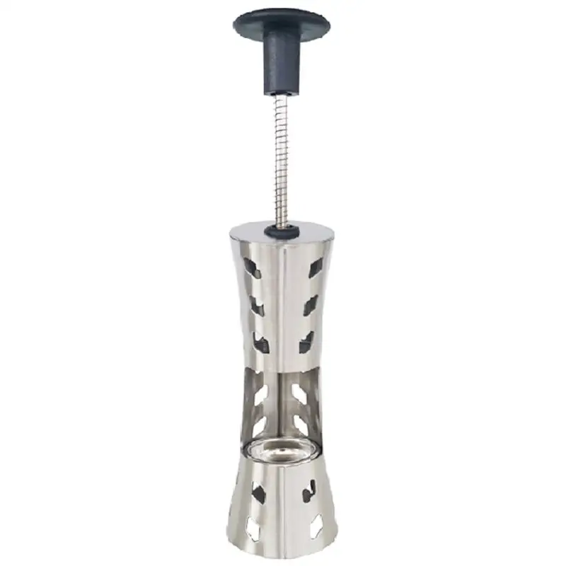 ABNH Portable Cherry Pitter Remover Tool 304 Stainless Steel Kitchen Tool Silver Fruit Pit Remover for Cherry Jam Press Type