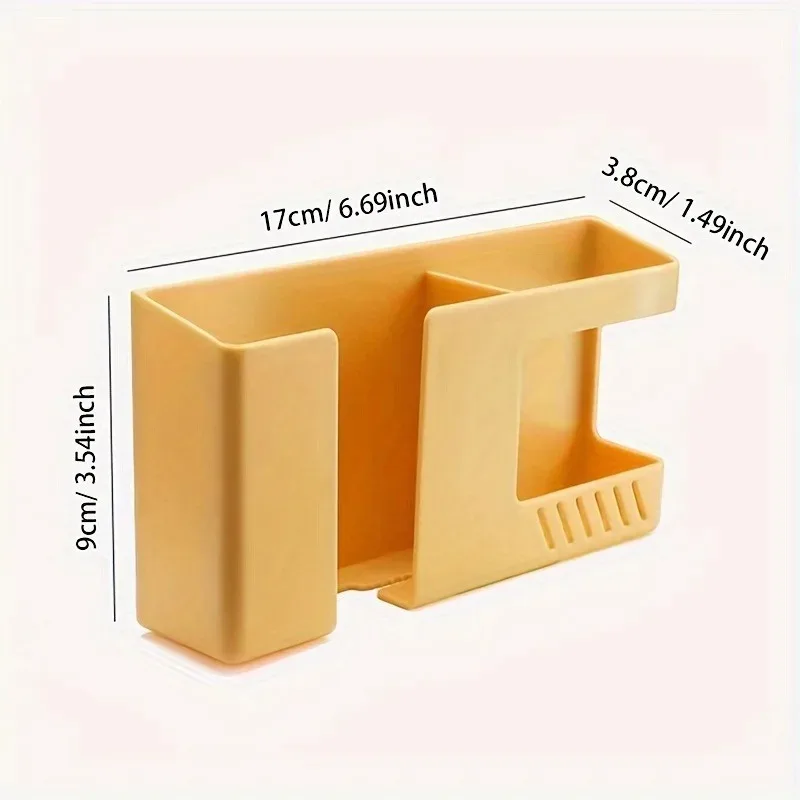 1PC Saving Box Is Convenient to Install and Place Remote Control Mobile Phone Multi-Function Saving Box
