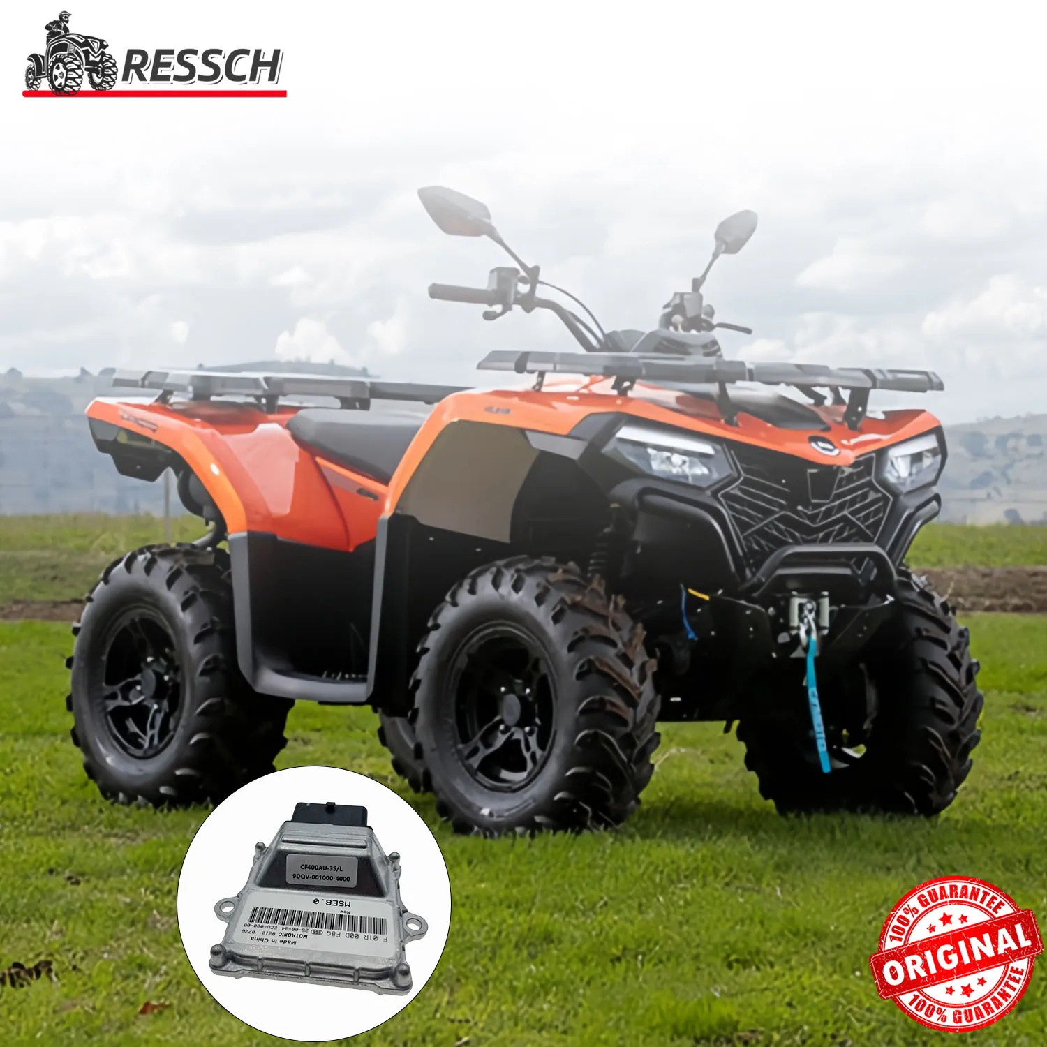Original ECU ECM MSE 6.0 for CFMOTO CF CFORCE 400 450 EFI ATV CF400AZ-3S/L CF400AU-3L/Z 9DQV-001000-4000