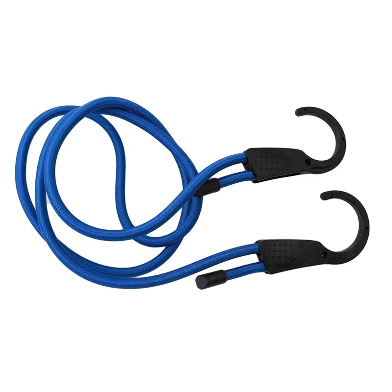 

Elastic Bungee Cords Adjustable Steel Hooks Extra Wide Opening Stretch Rope Luggage Roof Rack Bike Tie Binding Strap 1/3/5PCS