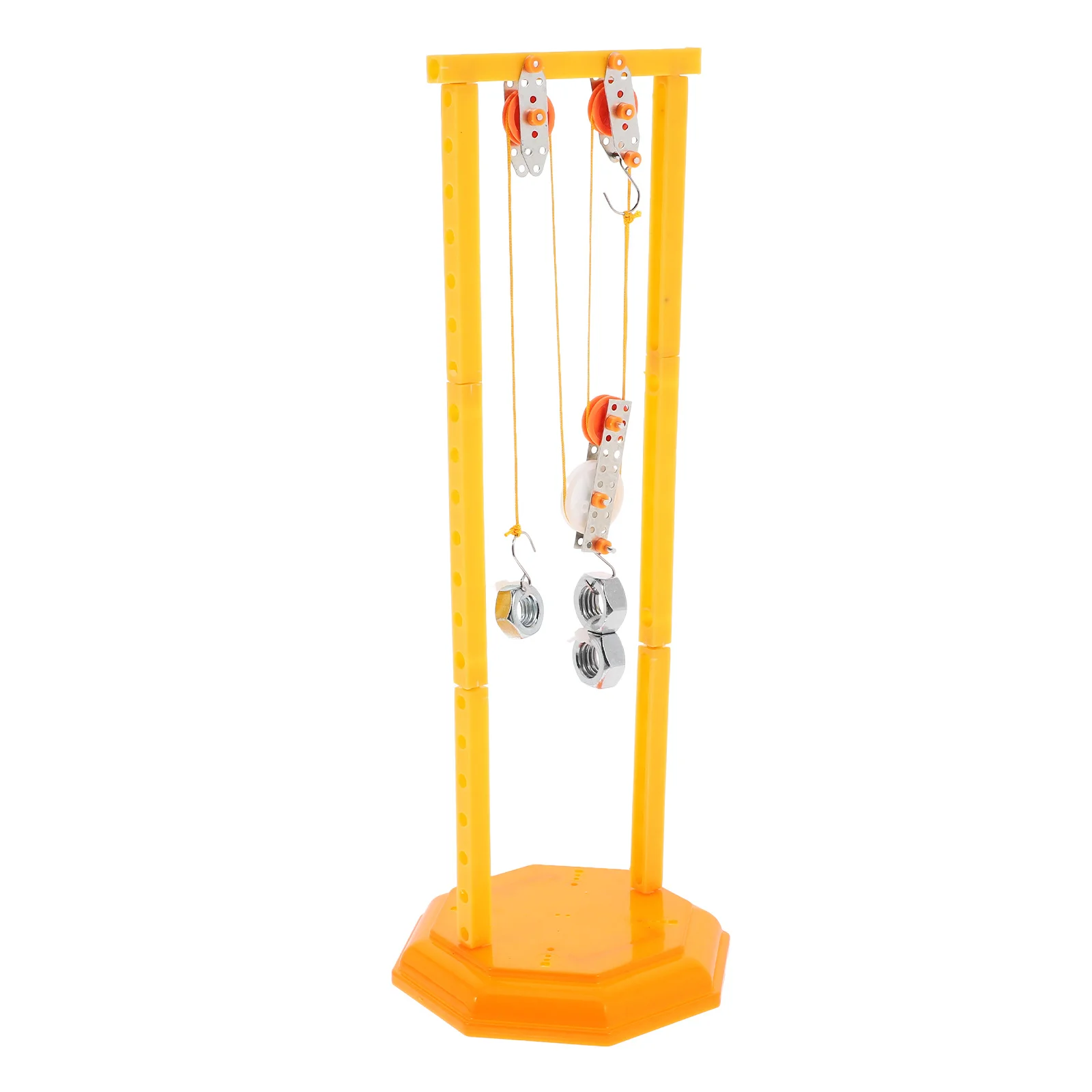 مجموعة تعلم ميكانيكا الأطفال مع مكونات نظام البكرة التجارب العلمية الجذعية لهندسة المدرسة الابتدائية المتوسطة