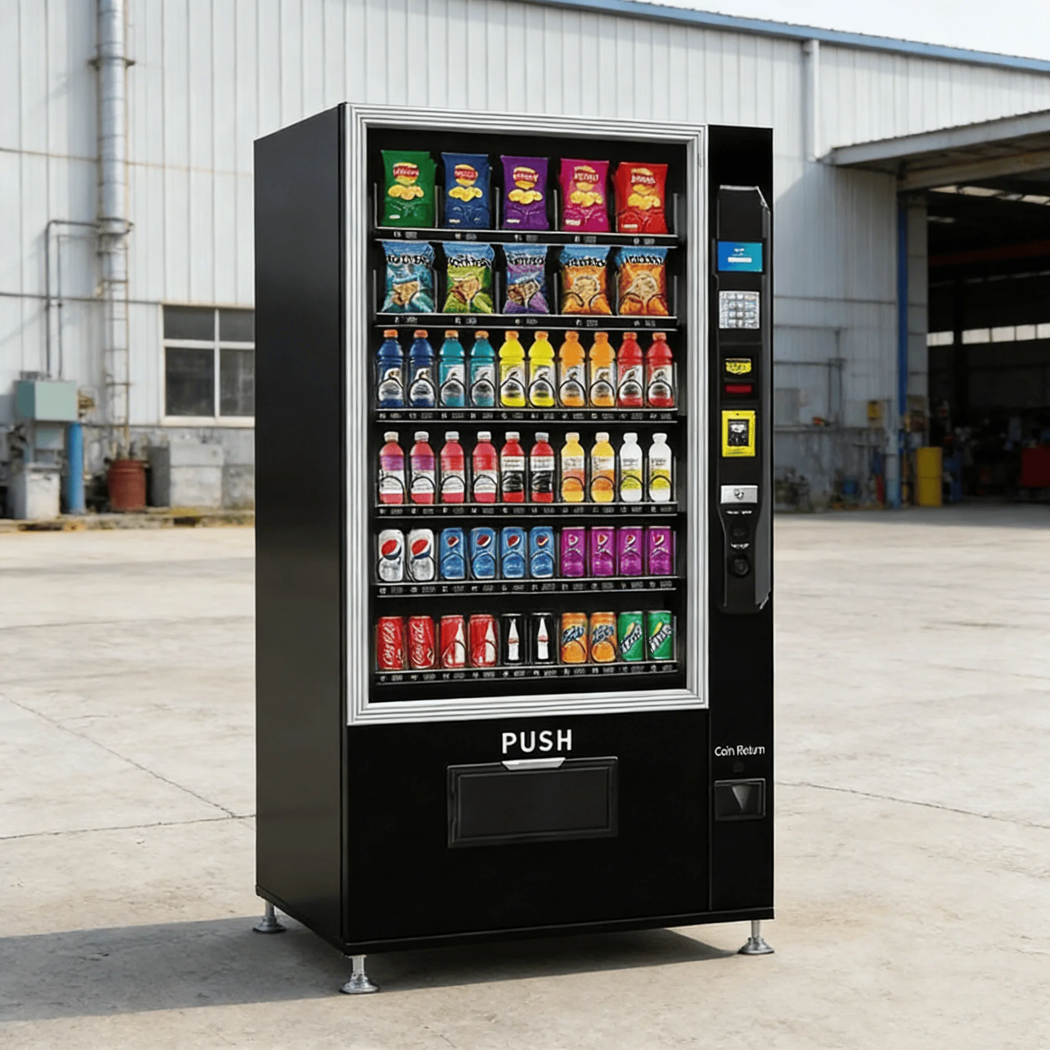 

Inexpensive Small Cold Drink Mini Vending Machine Combo Vending Machine For Foods And Drinks