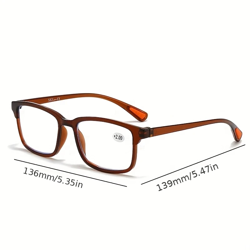 5er-Pack Lesebrillen mit Blaulichtfilter für Damen und Herren, Alterssichtbrillen +1,0+1,5+2,0+2,5+3,0+3,5+4,0 – Detail 6
