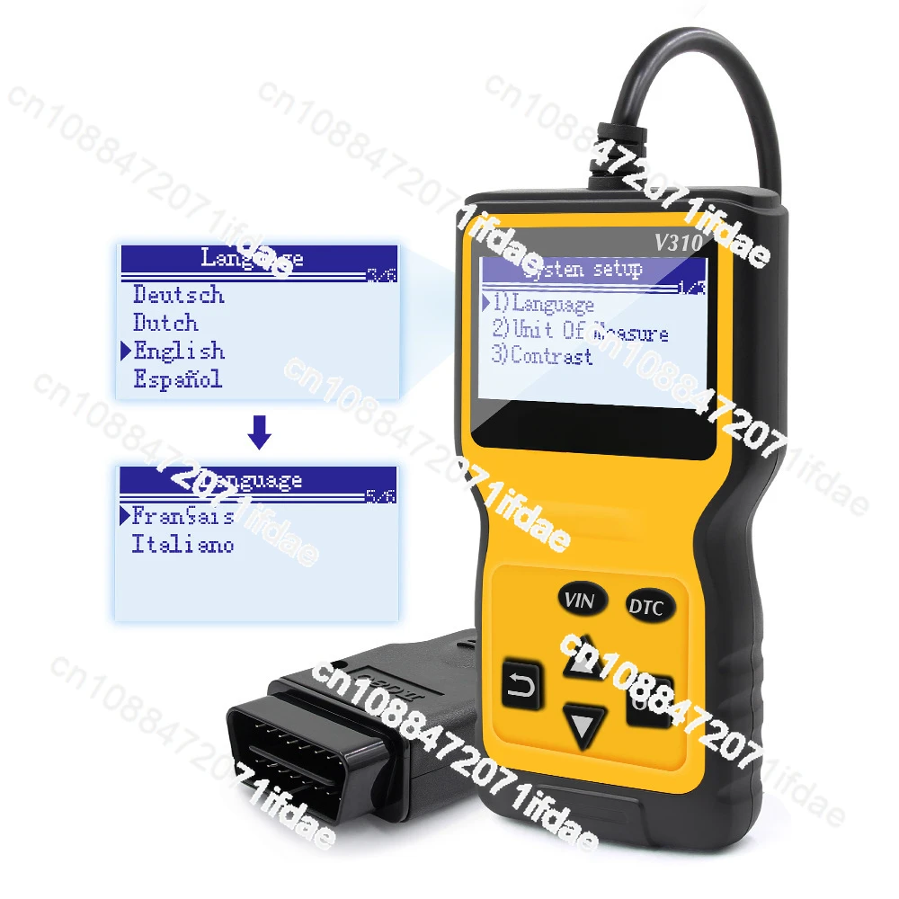 Code Reading Card V310 CAR Diagnostic Tool Automotive Fault Diagnosis Engine Clear Code