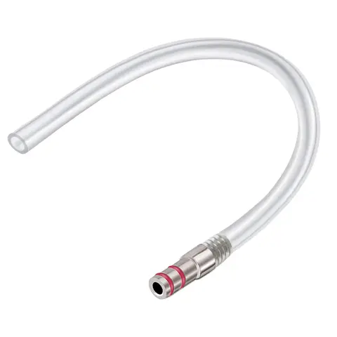 Stainless Steel Growler Filler - Fits Perlick 630SS & 650SS with 12inch(30.5cm) PVC Hose Draft Beer Dispensing Equipment