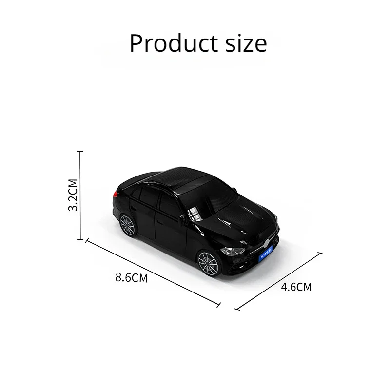 For Mercedes-Benz C-Class Key Case Car Model Case Remote Control Protective Cover Key Chain Accessory Surprise Car Decoration