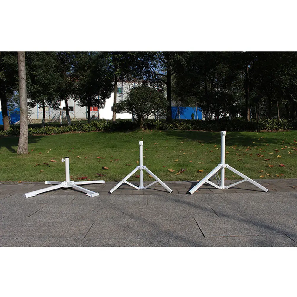1Pcs Triangular Beach Umbrella Fixing Base Heavy-Duty Metal Sand Anchor for Sun Shade Outdoor Use Sturdy Wind-Resistant Umbrella