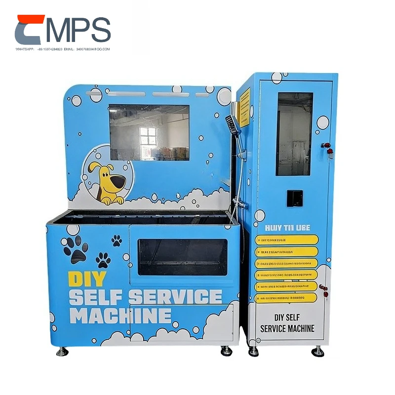 Smart Dog Washing Machine Mobile Dog Washing Station Vending Machine Self Service Washing Machine and Dryer 2 in 1