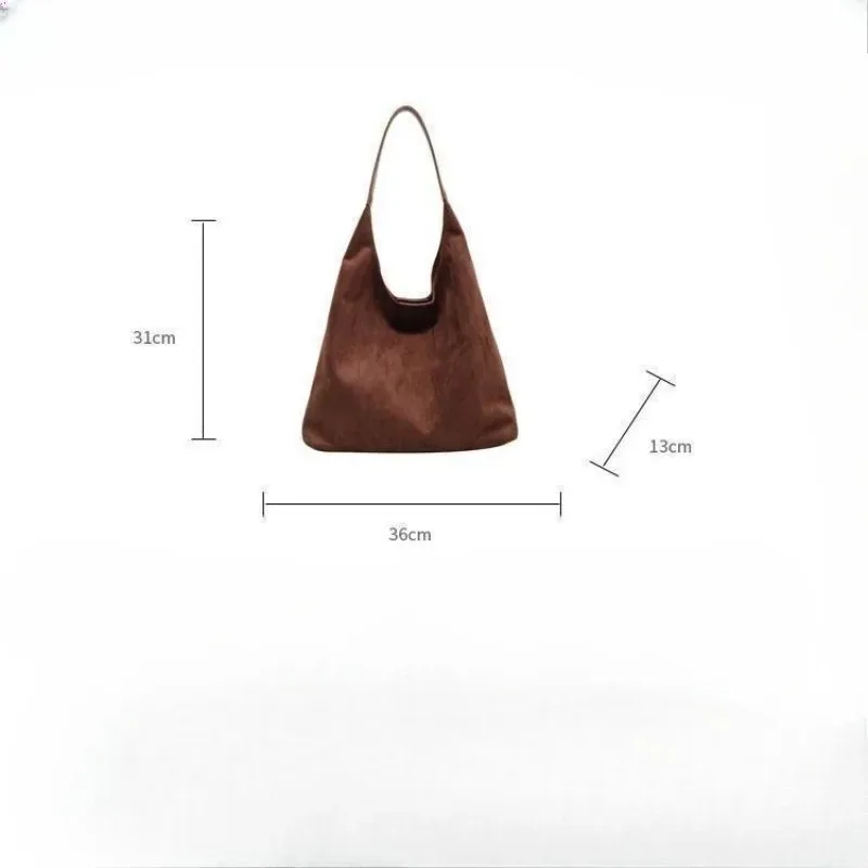 Luxury Handbag  Retro Women's Handbag Designer Luxury Shopping Bag Large Capacity High End Bag Female Hobos Bags Dropshipping view 6