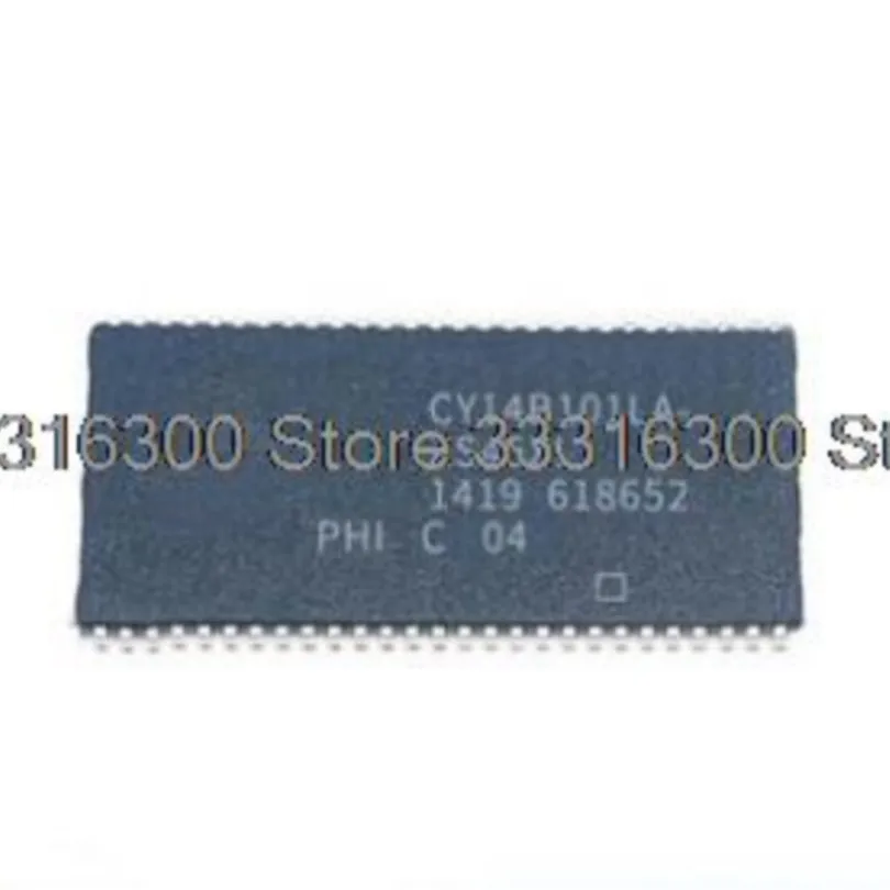 2PCS New CY14B101LA-ZS45XI  TSSOP44 Static memory chip IC