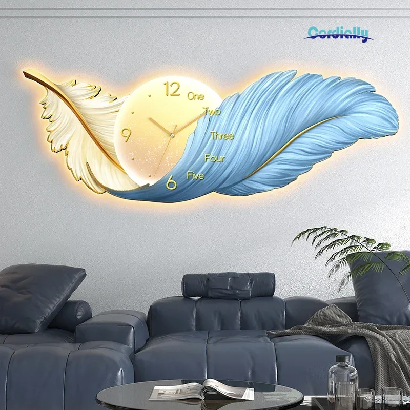 Modern Silent Wall Clock with Easy Read Display for Living Room Bedroom Kitchen Office Decor Stylish Home Accessory