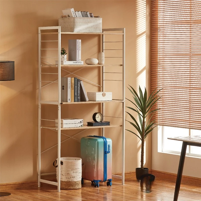 Carbon steel multi-layer kitchen, washing machine floor storage rack