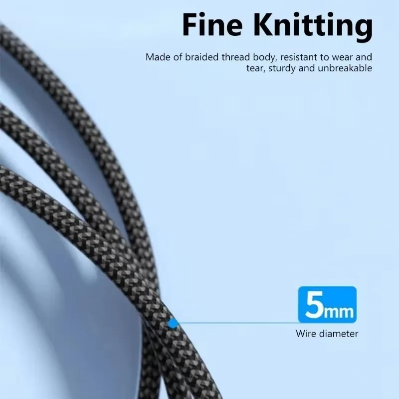 6A Nylon Braided USB 3.0 Male-To-Female High-Speed Transmission Data Cable Computer Camera Printer Extension Cable 1m/1.5m image 5