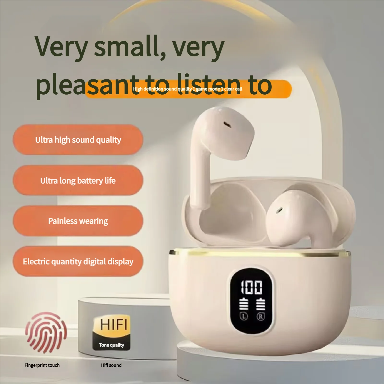 سماعات رأس ستيريو X87 مع صوت محيطي ثلاثي الأبعاد - سماعات أذن HiFi أنيقة عالية الجودة