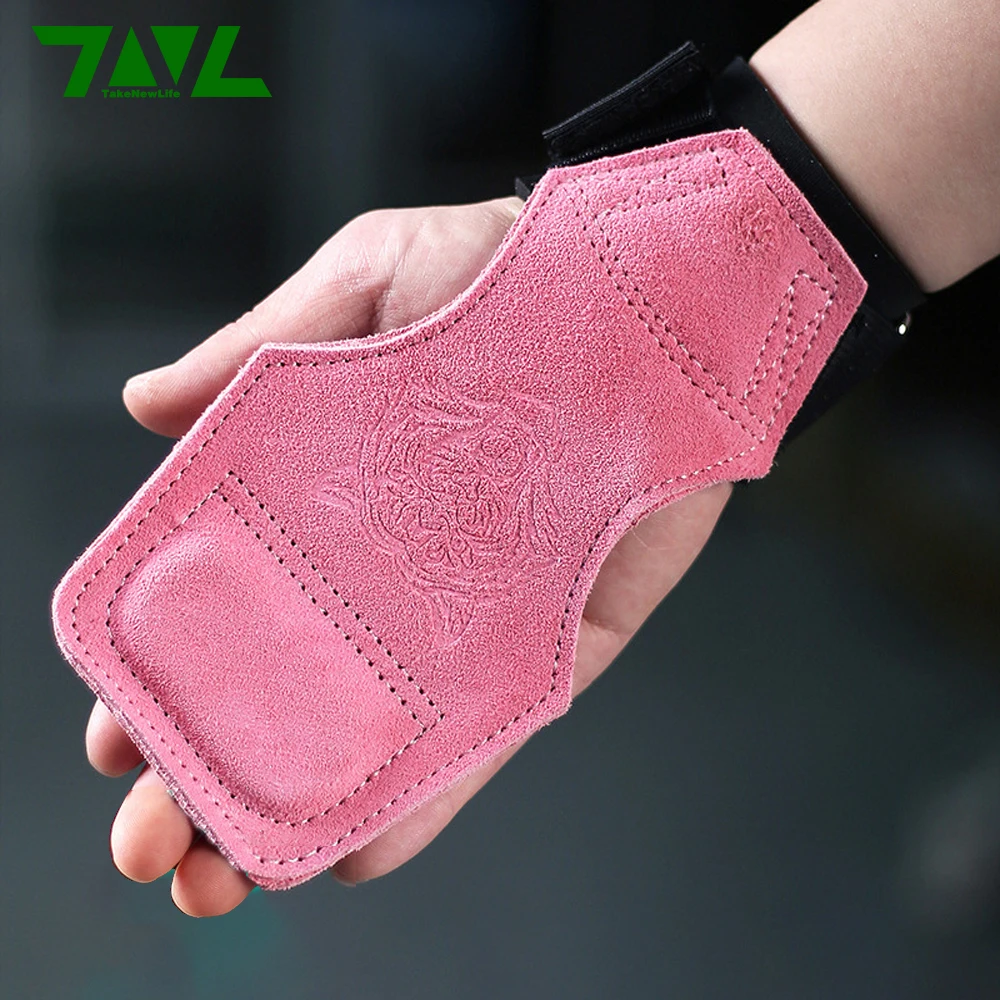 1 Paire de Gants de Fitness en Cuir de Vachette avec Sangles de Musculation, Poignées Antidérapantes pour la Gym, Ceinture de Musculation et de Soulevé de Terre pour l'Entraînement