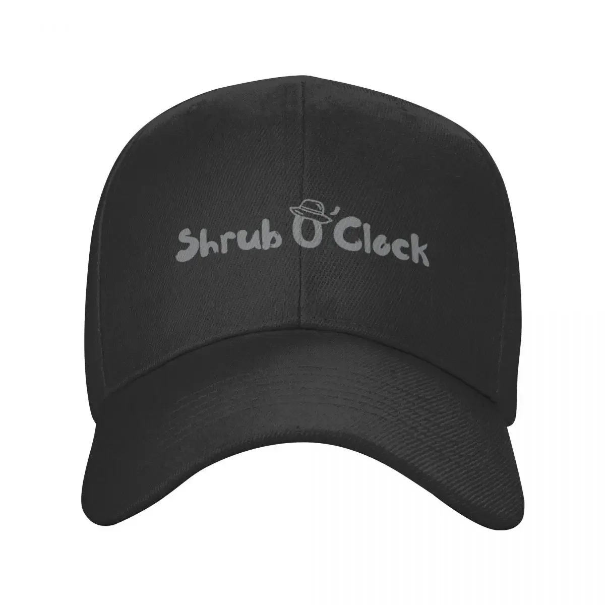 Copy of Copy of Craig Mclachlan: Shrub O'Clock in Grey Baseball Cap Snap Back Hat black For Women Men's