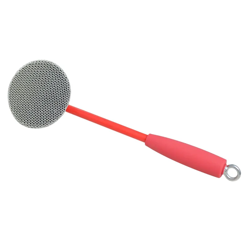 DSA pot brush artifact pot washing brush kitchen cleaning long handle pot brush household steel wire ball does not drop wire
