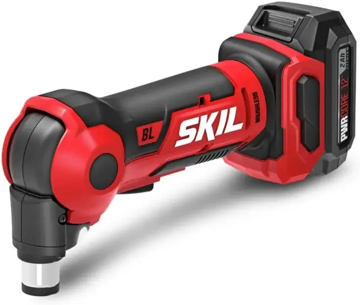 

SKIL PWR CORE 12 Brushless 12V Kit includes 2.0Ah Lithium Battery and PWR JUMP Charger - AH6552A-10, Red