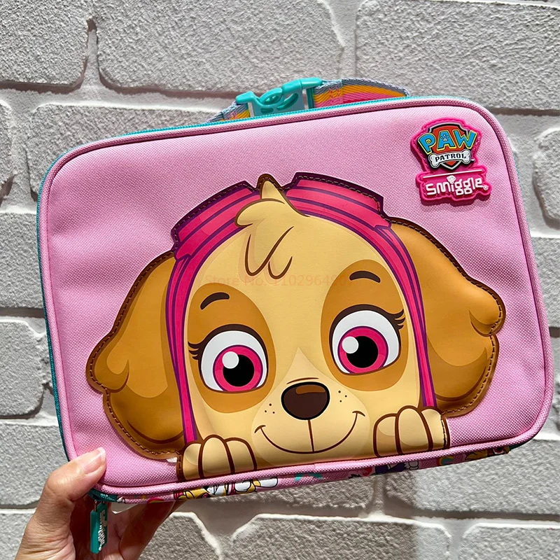 Australia Smiggle Cartoon PAW Patrol Series borsa da scuola per bambini portafoglio astuccio portamatite borsa da pranzo tazza d\'acqua zaino per