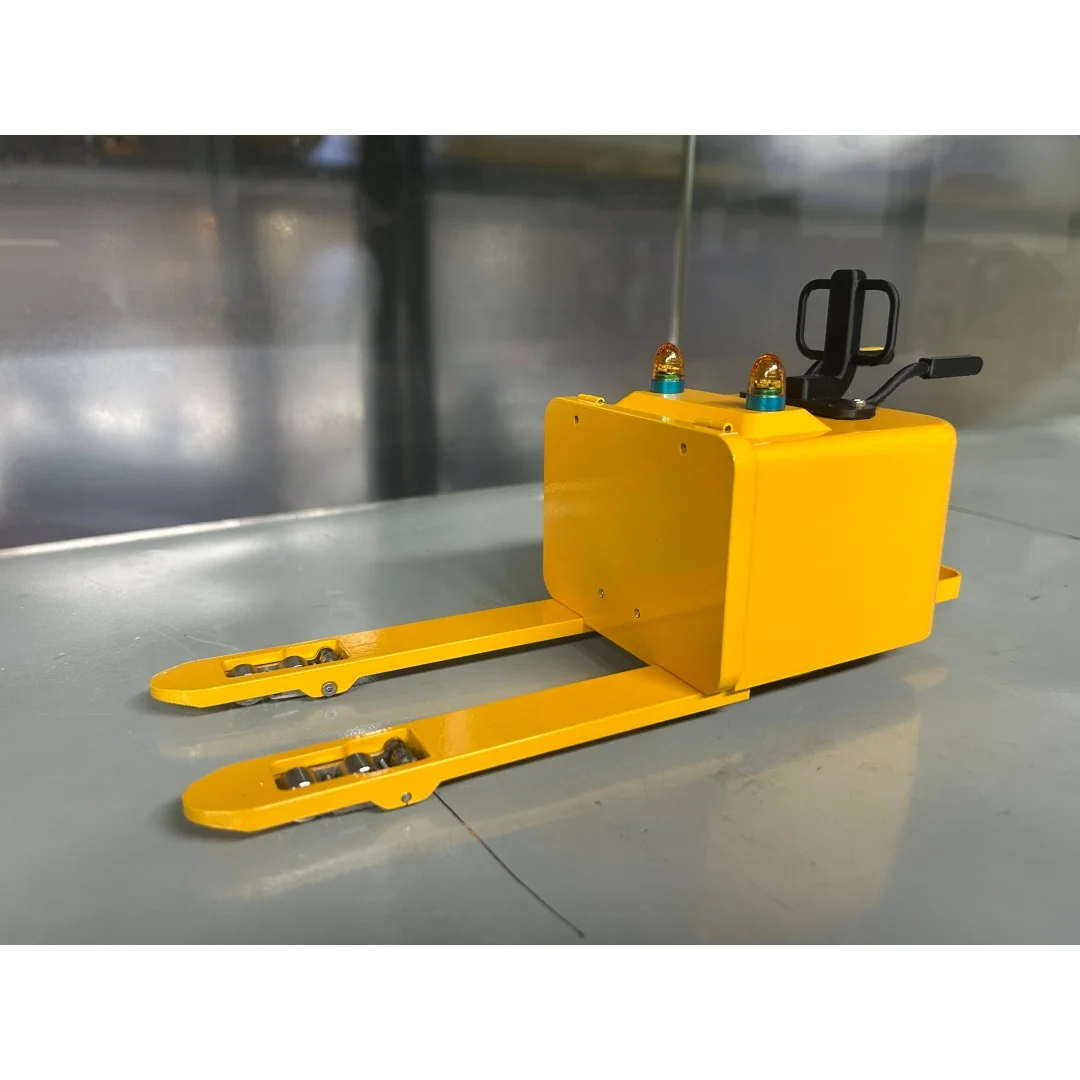 1/14 リモートコントロールリーチフォークリフト、すぐに使える倉庫用RC電動リーチトラックモデルコレクション、警告灯付き