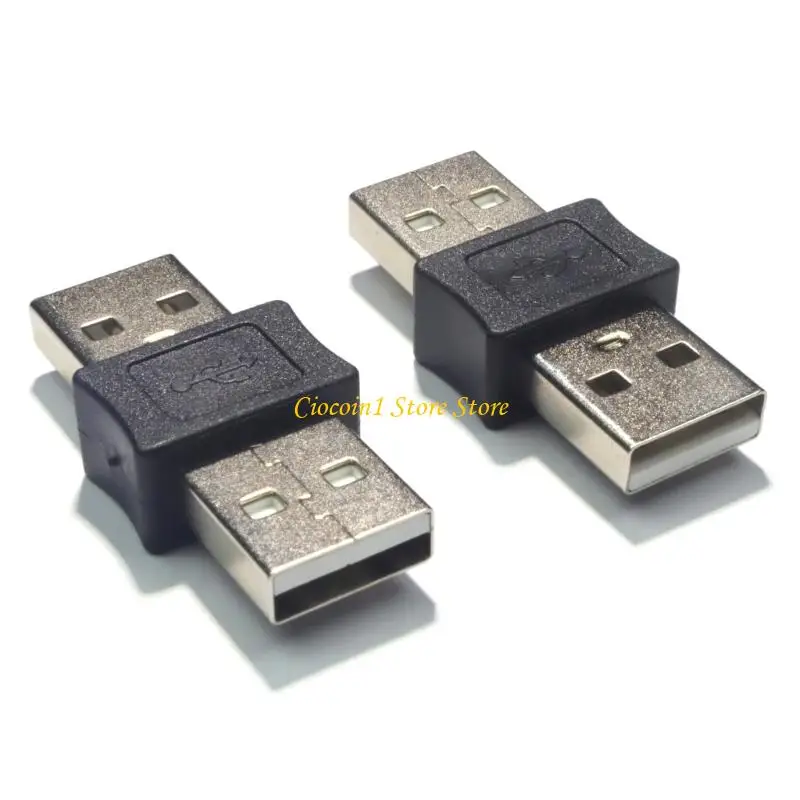 A3PC 2Units USB A Male Female Converters Adapters Universal Compatibility for Flash Drive Printers Tablets