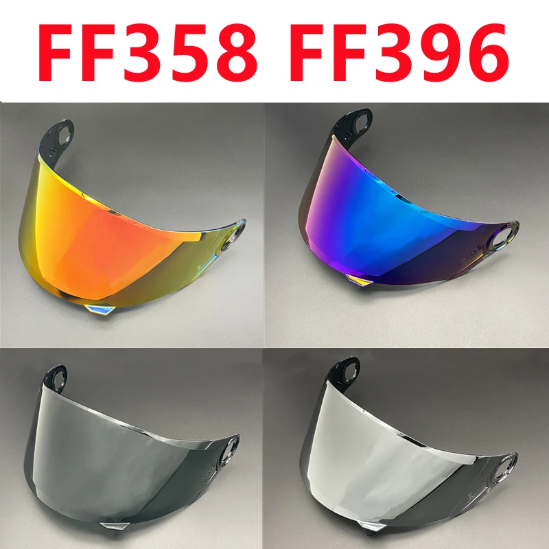 

Motorcycle Helmet Visor for LS2 FF358 FF396 High Strength PC Anti-UV Anti-Scratch Wind Shield Lens Replacement Lens Coloful