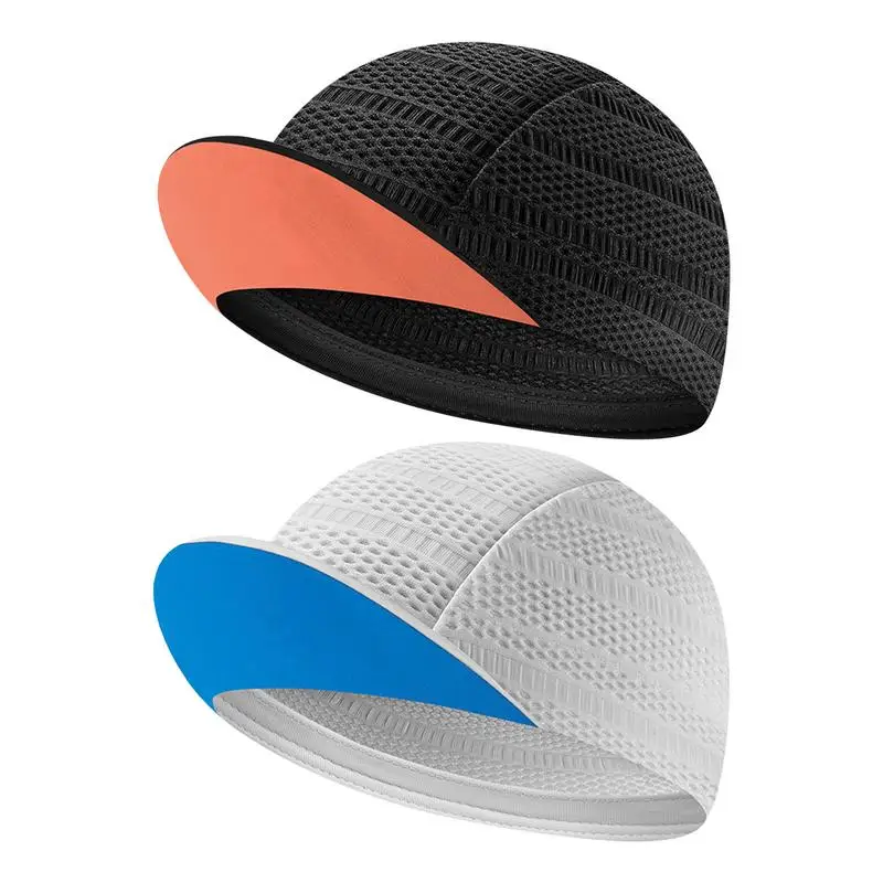 

Cycling Hat Under Helmets Breathable Biking Hat Cover Helmets Liner Skull Cover Sweat Wicking Liner For Running Riding