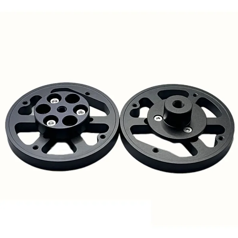 Opticals Equatorials Mounts Adapters Plates Black/Silver Color Randomlys Supports EQ3EQ5 And Supports 3/8 Tripod