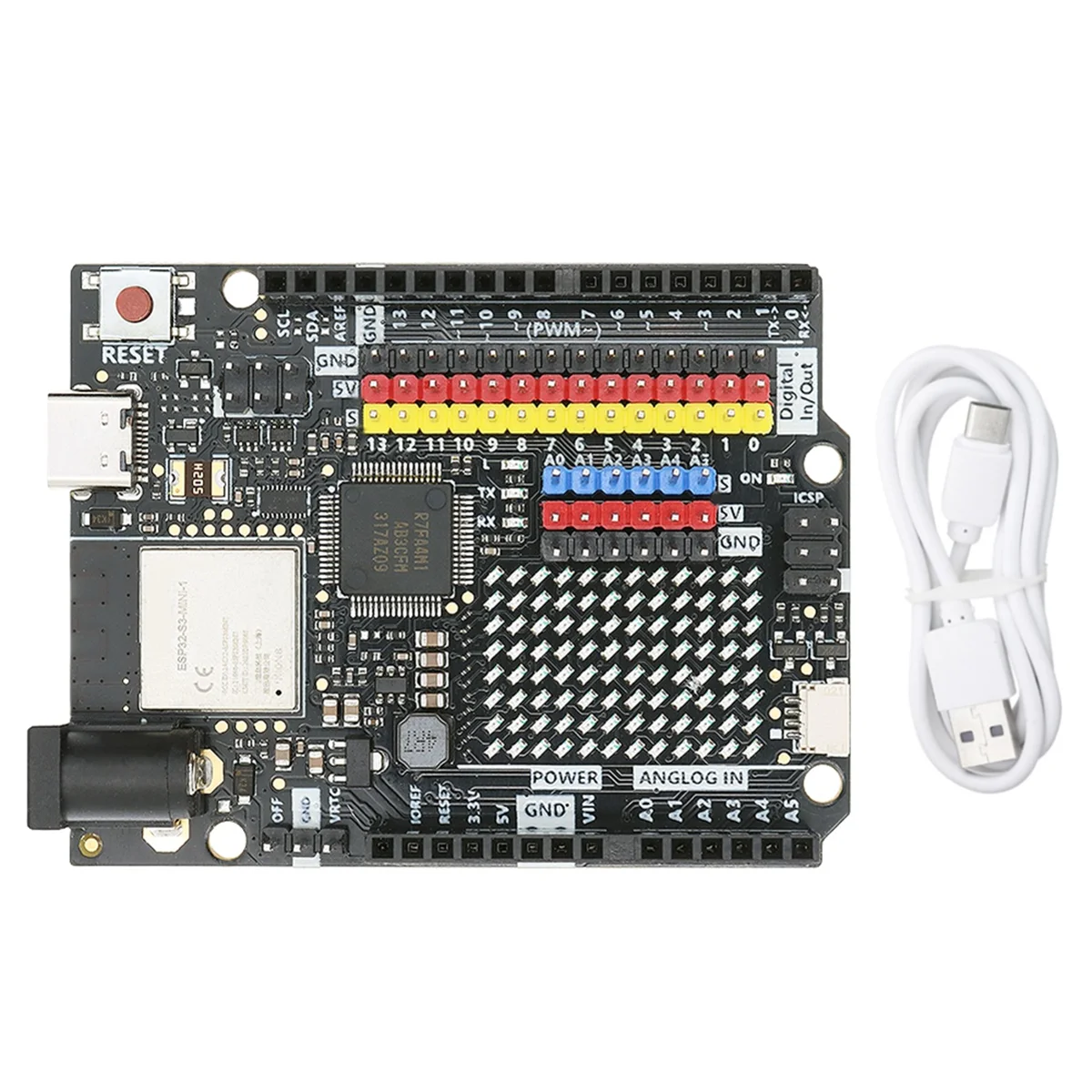 AB20-R4 WIFI Type-C USB ESP32-S3 WIFI Edition Development Board for Arduino Programming Learning Controller