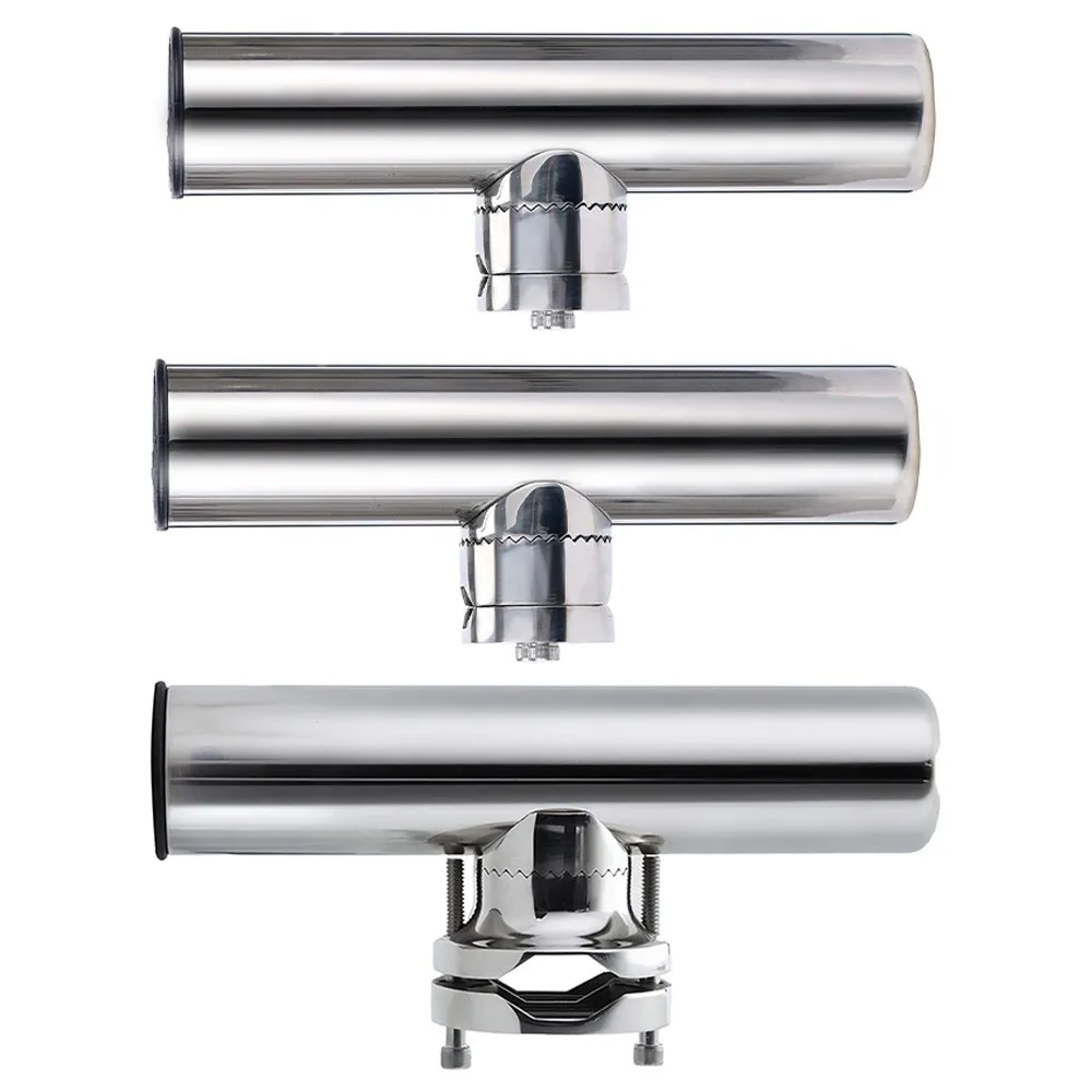 Heavy Duty Marine Accessories Fishing Boat Rod Holder Adjustable Rail Mount Rod Clamp Holders Stand Fishing Rod Holder Rack
