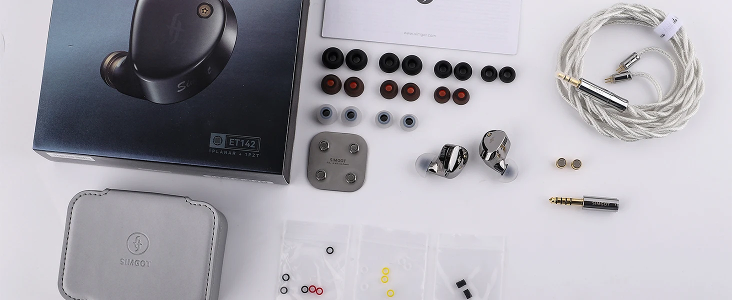 SIMGOT ET142 PZT IEM-Kopfhörer, kabelgebundene Ohrhörer und fortschrittliche Dual-Symmetrische magnetische Planar-Ohrhörer mit Dual-Düse und Tuning-LC7-Kabel – Detail 9
