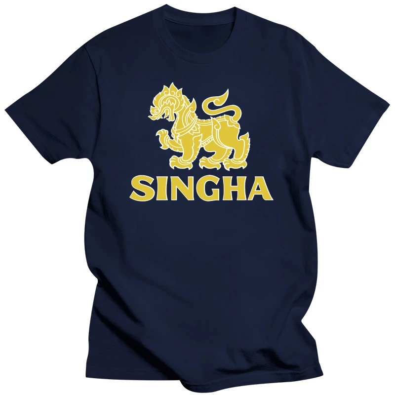 Brand New Singha Beer Mens Sport T-Shirt For Youth Middle-Age The Old Tee Shirt