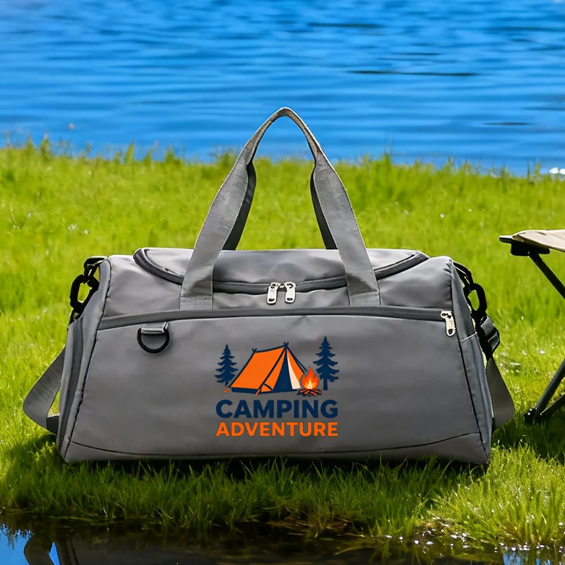 

Oxford Travel Duffel Handbag with Shoe Warehouse Swimming Shoulder Weekend Fitness Training Bag Unisex Gym Bag Wet Dry Bag