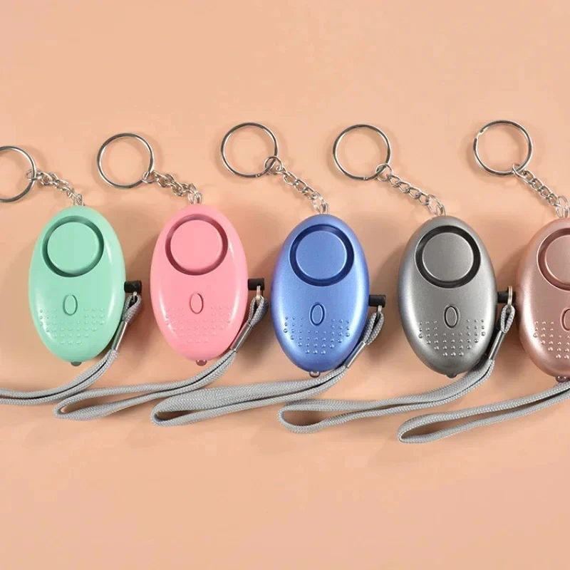 

130db Self Defense Alarm Anti-wolf Girl Child Women Security Protect Alert Personal Safety Scream Loud Emergency Alarm Keychain