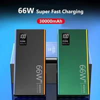 Powerbank 30000mAh 66W con cable
