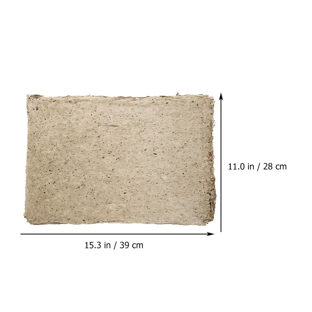 50Sheets Handmade Paper for Calligraphy Painting Drawing Art Crafting Lightweight Foldable High Absorbency Rice Paper