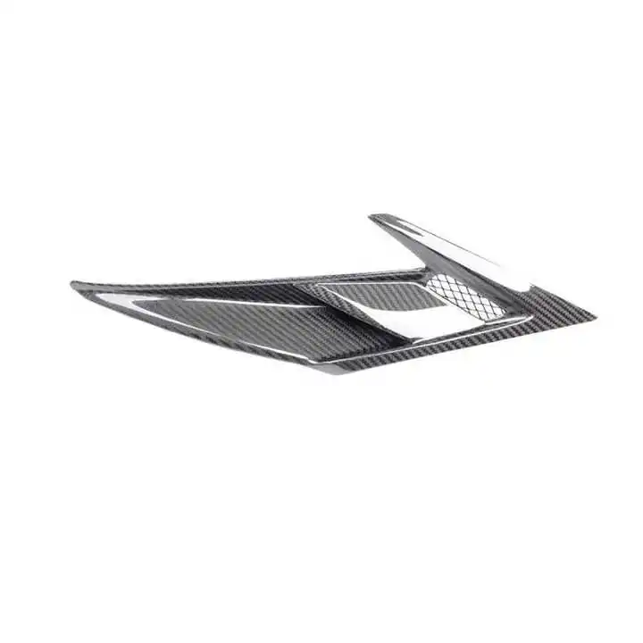 

Prepreg Dry Carbon Fiber Car Accessories Bodykit Front Vent Trims for Ferrari F8 Tributo Spider